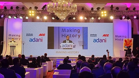 Adani Cement is the second largest cement player in India