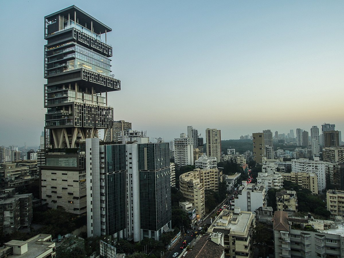 Ambani's 27-storied Antilia