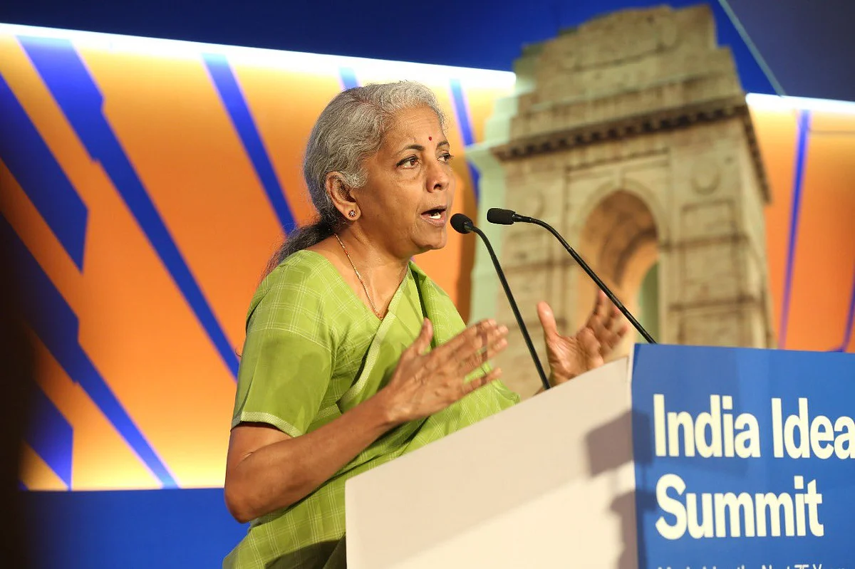 Finance minister Nirmala Sitharaman