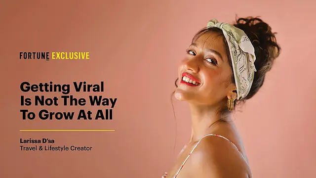 The best way to sustain is to create quality content: Larissa D’sa