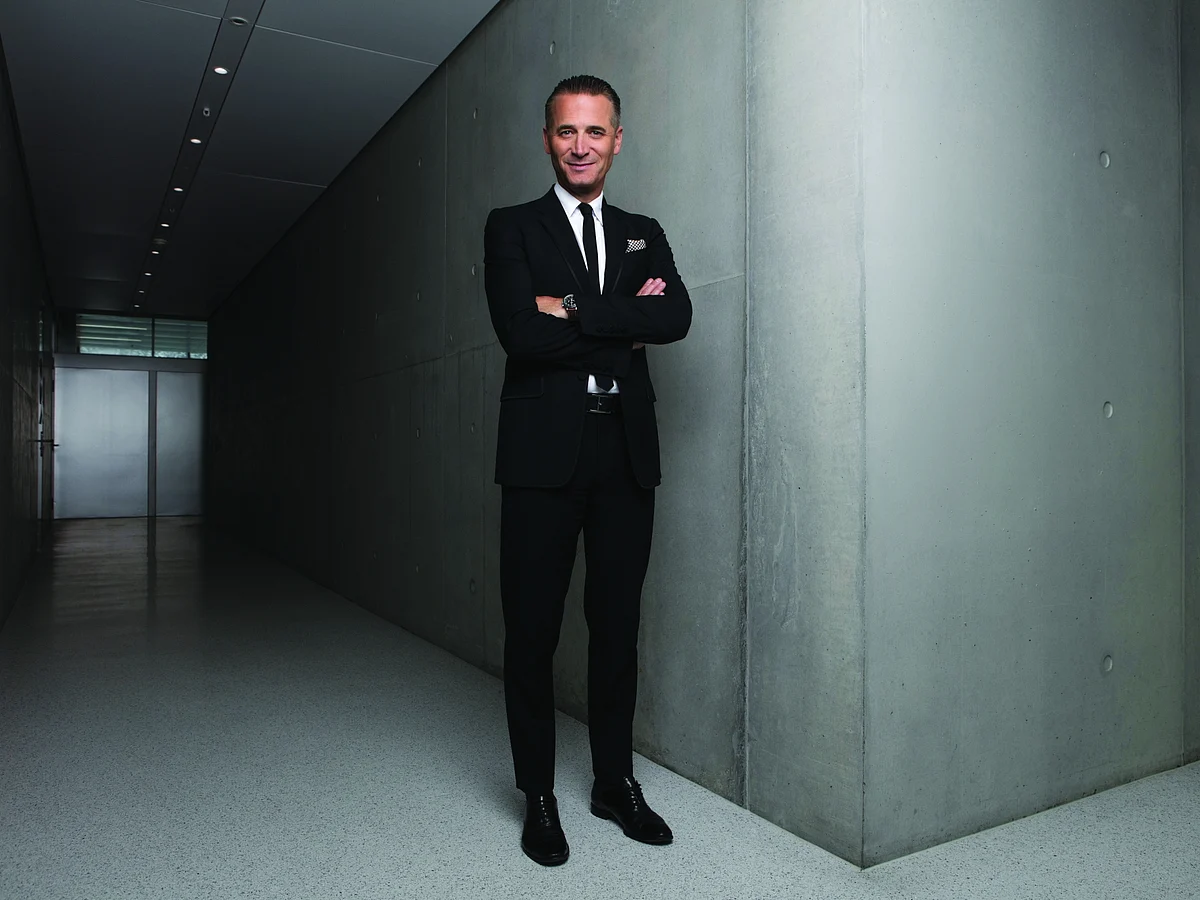 Raynald Aeschlimann, president and CEO of Omega