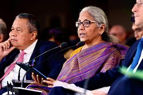 Finance Minister Nirmala Sitharaman