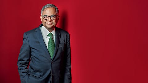 N. Chandrasekaran, chairman,
Tata Sons