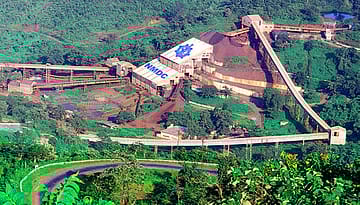 NMDC Steel hits 5% upper circuit on market debut