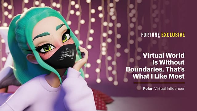 Conversation with 'Polar'--the virtual influencer!