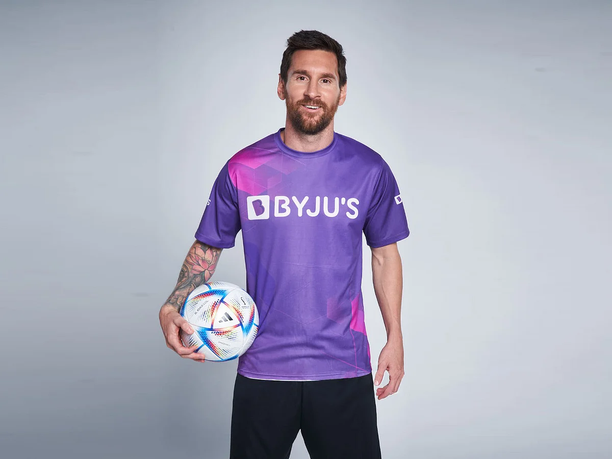 Byju's is the official sponsor of the FIFA World Cup 2022 in Qatar.