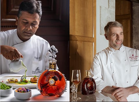 Recently, Louis XIII Cognac was for the first time decanted in a pairing with Indian food created by chefs at the Leela Palace hotel in New Delhi.