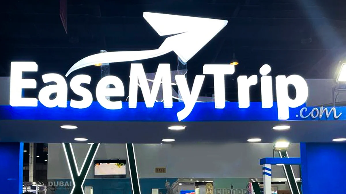 EaseMyTrip shares ended 3.7% lower at ₹48.95 on the BSE