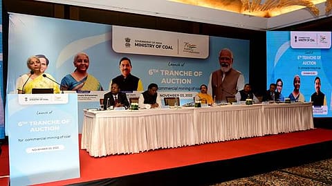 FM Sitharaman launched the 6th round of coal mine auction on Thursday