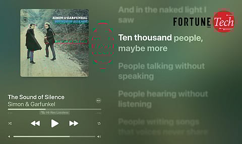 The feature, Apple Music Sing, turns up in the Apple Music app when you upgrade to iOS 16.2 on compatible devices.