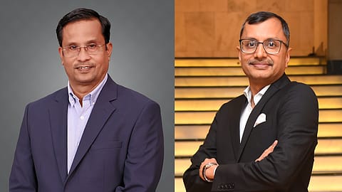 Gopala Krishnan CS and Tarun Garg (right)