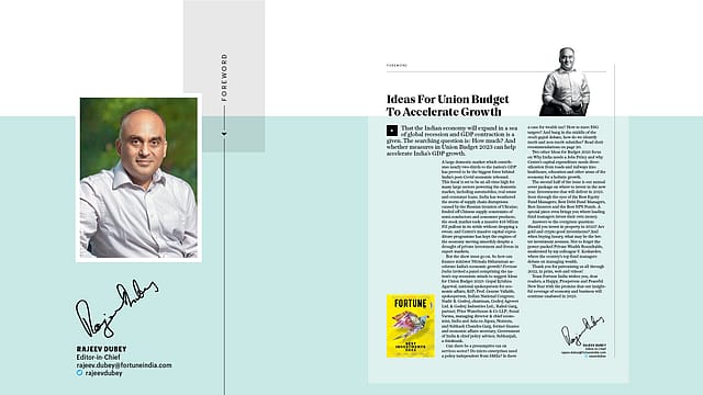 Ideas For Union Budget To Accelerate Growth Ideas For Union Budget To Accelerate Growth