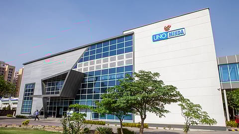 Uno Minda shares hit a 52-week high of ₹1,025 on the National Stock Exchange (NSE).