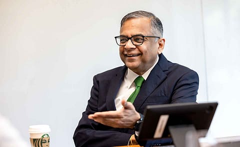 N Chandrasekaran, chairman, Tata Sons