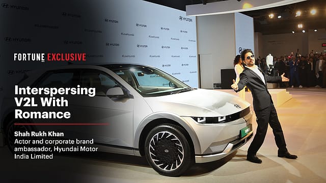 ‘We can charge up our romantic nights with it,’ Shah Rukh Khan on Hyundai Ioniq 5