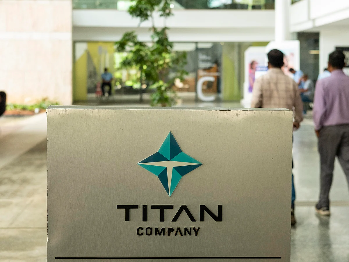 Shares of Titan Ltd tanked as much as 8% on Monday.