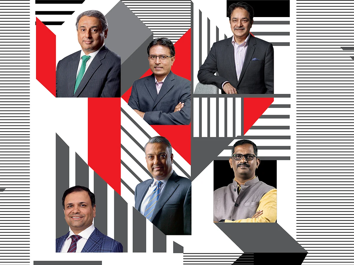 Photograph of T.V. Narendran & Sumant Sinha by Sanjay Rawat; Mukesh Butani by Narendra Bisht; N.R .Bhanumurthy by Nishant Ratnakar