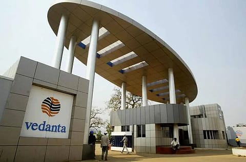 Vedanta shares ended at ₹287.30, up 1.88% on the BSE