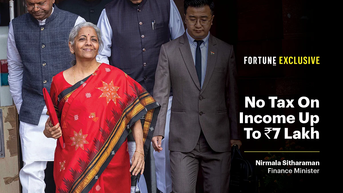 Finance Minister Nirmala Sitharaman 