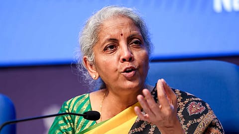 Finance Minister Nirmala Sitharaman