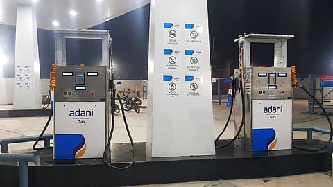 Amid the Q3 quarterly results, Adani Total Gas shares are trading at ₹617.95 on the BSE, down 3.72% (3.16 pm).