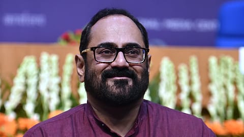 Minister of State for Electronics and Information Technology (MeitY) Rajeev Chandrasekhar