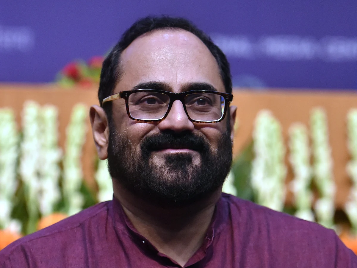 Minister of State for Electronics and Information Technology (MeitY) Rajeev Chandrasekhar