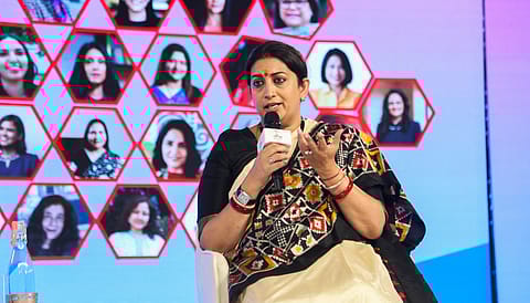 Smriti Irani, minister for women and child development and minister of minority affairs