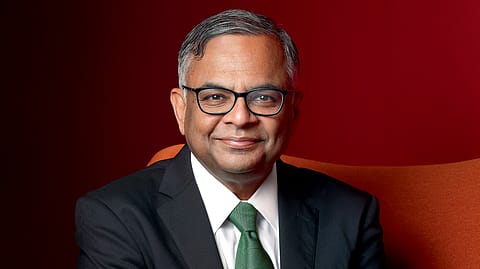 N Chandrasekaran, chairman, Tata Sons and Tata Power.