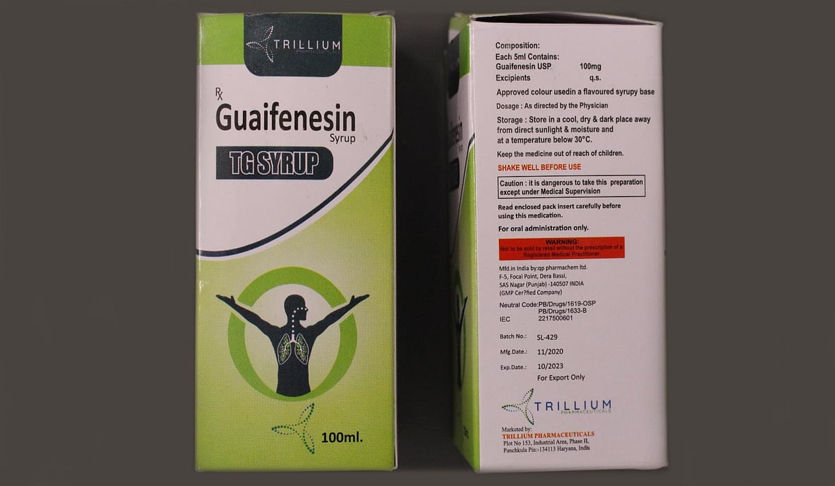 QP Pharma cough syrup 'duplicated' to defame India: MD