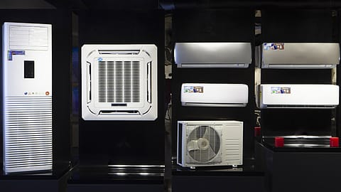 Voltas shares climbed 0.45% to ₹1,410 apiece on the NSE