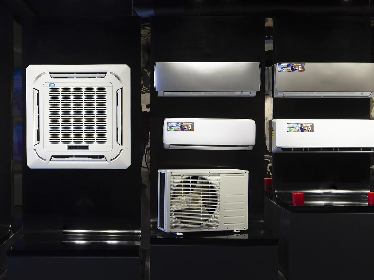 Split AC models continue to dominate the market.