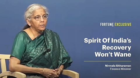Union Finance Minister Nirmala Sitharaman