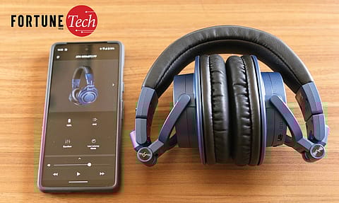 Audio-Technica's ATH-M50xBT2 over-ears headphones 
