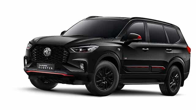 MG Motor Gloster Blackstorm launched at ₹40.30 lakh