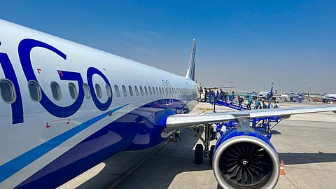IndiGo share price drops 5.3% to ₹2,430.15 on the BSE on Thursday