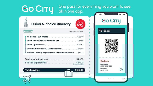 Explore Dubai's most famous tourist attractions with Go City