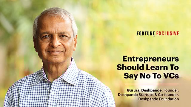 Overinvestment in technology a double-edged sword: Gururaj Deshpande