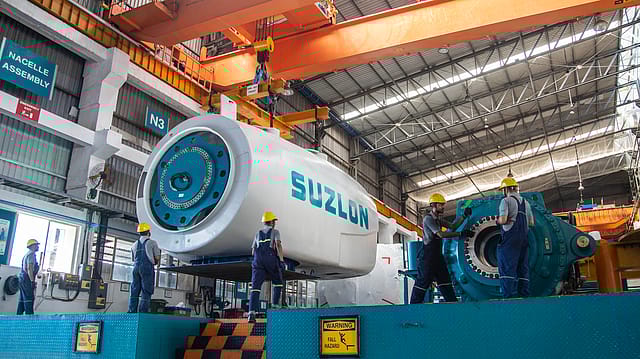 Suzlon Energy shares hit 5% upper circuit for 2nd day; surge 25% in seven sessions Suzlon Energy shares hit 5% upper circuit for 2nd day; surge 25% in seven sessions