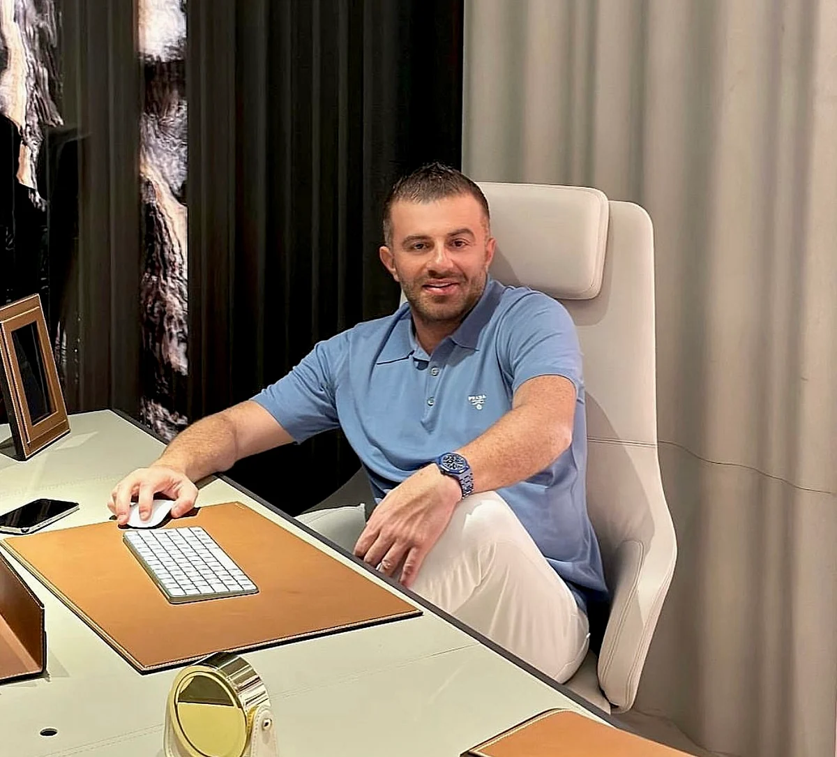 Ahmad Nabil, Chief Executive Officer and founder of VIP Motors. 