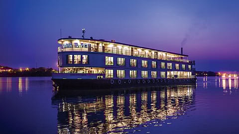 The Antara luxury river cruise on the Ganga