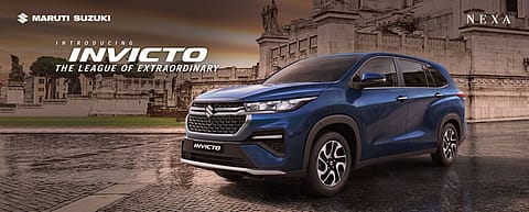 Invicto is the highest-priced offering under Maruti Suzuki's portfolio.