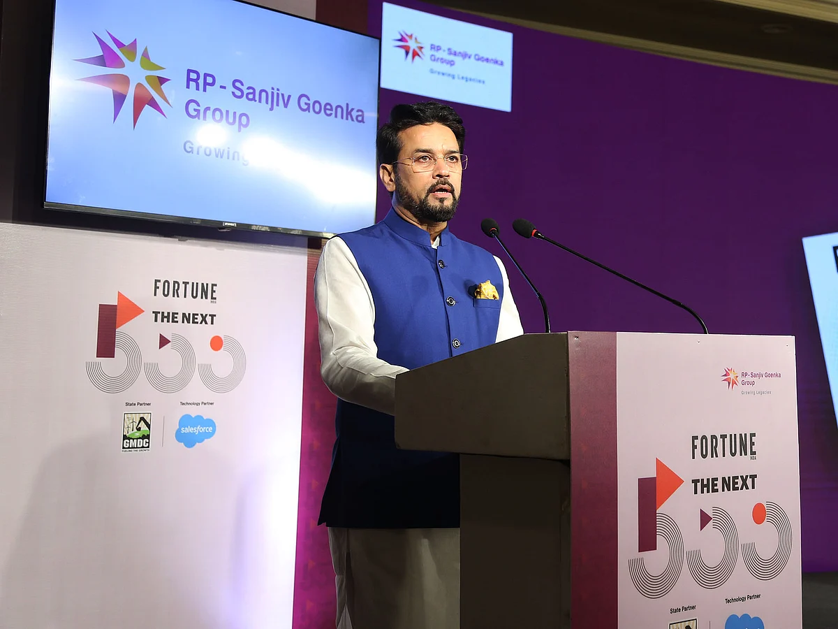 Anurag Singh Thakur, Union minister of Information and Broadcasting and Youth Affairs and Sports