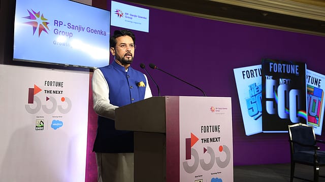 Fortune India TheNext500: India on path to become 'Atma Nirbhar' in real sense, says Anurag Thakur Fortune India TheNext500: India on path to become 'Atma Nirbhar' in real sense, says Anurag Thakur