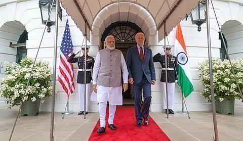 Prime Minister Narendra Modi and US President Joe Biden