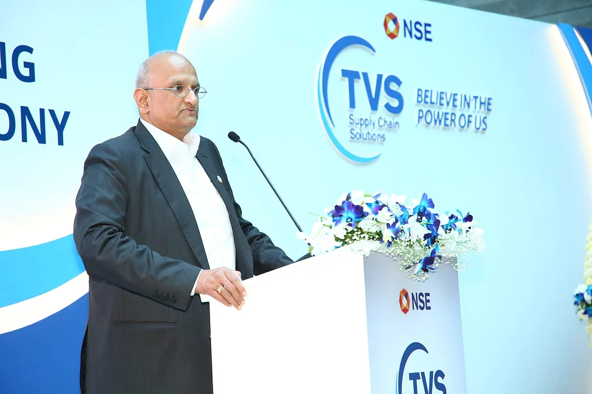 TVS Supply Chain Solutions shares listed at ₹207.05 on the NSE