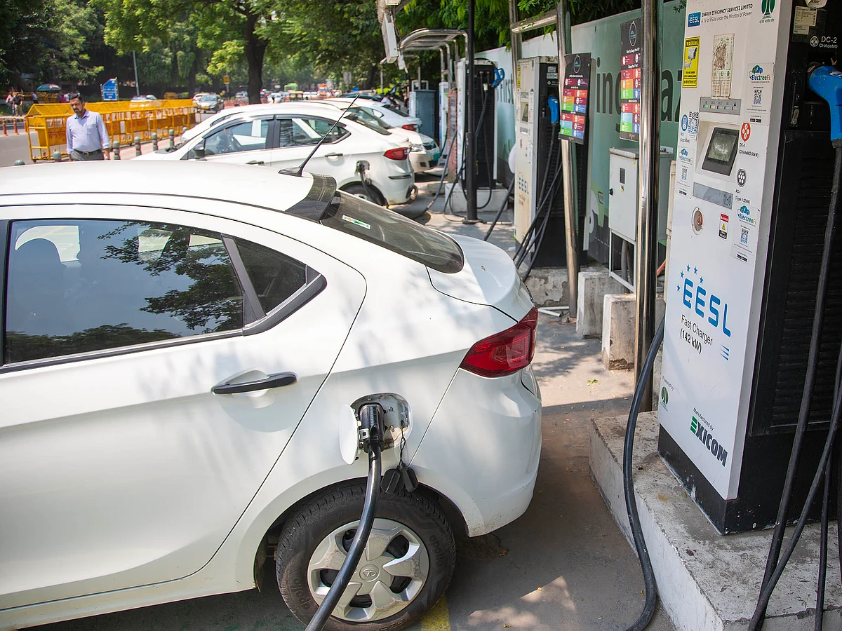 While EVs have only 5% GST, lithium-ion batteries and charging services attract 18% GST.