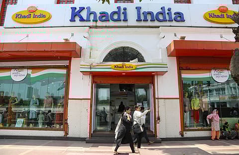 The commission sold over 1.09 lakh yoga mats and 63,700 yoga clothes through 55 Khadi institutions across the country