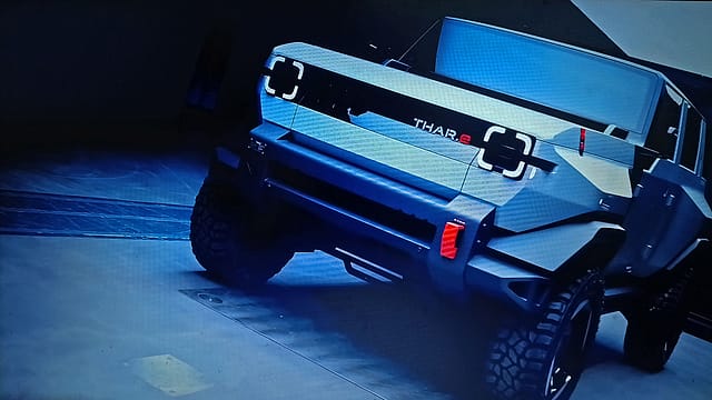 Mahindra takes covers off Vision Thar.e, Global Pik Up Mahindra takes covers off Vision Thar.e, Global Pik Up