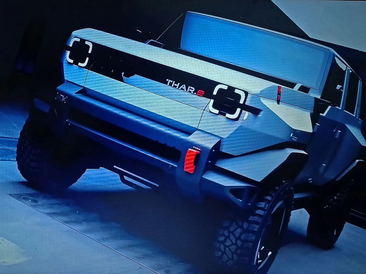 Mahindra says the Thar.e is more than an electric evolution of its popular off-roader Thar.